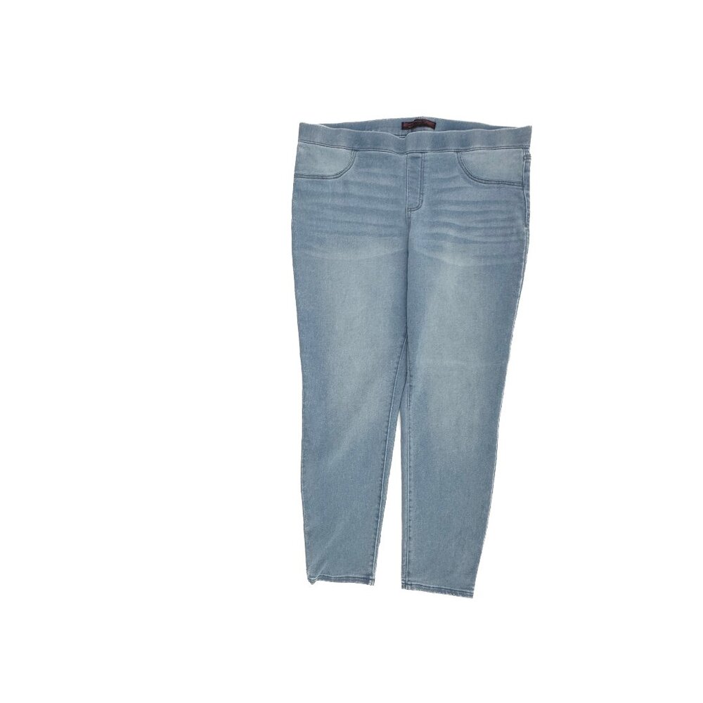 No Boundaries Pull On Skinny Women's size 19 Medium Wash Blue Denim‎ Jeans